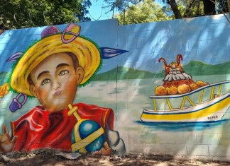 Inauguran Murales Artísticos frente al Lago de Amatitlán