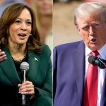 Kamala Harris y Donald Trump. Foto La Hora: AP.
