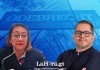 De derecha a izquierda: la jueza Abelina Cruz y el empresario Carlos Batres Gil. Diseño: La Hora / Alejandro Ramírez.