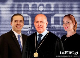 De izquierda a derecha: el diputado de TODOS, Felipe Alejos; el presidente de la CC, Nester Vásquez; la exdirectora del Instituto de la Víctima, Alejandra Carrillo. Diseño: Alejandro Ramírez / La Hora.