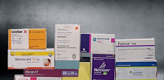 Medicamentos adquiridos en El Salvador.