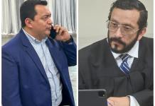 Jueces del Juzgado Décimo Penal recusados en caso contra Stuardo Campo. Fotos: Daniel Ramírez y Fabricio Alonzo