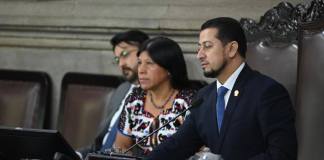 El presidente del Congreso, Nery Ramos, aspira a la reelección de la directiva en 2025. Foto La Hora: Fabricio Alonzo