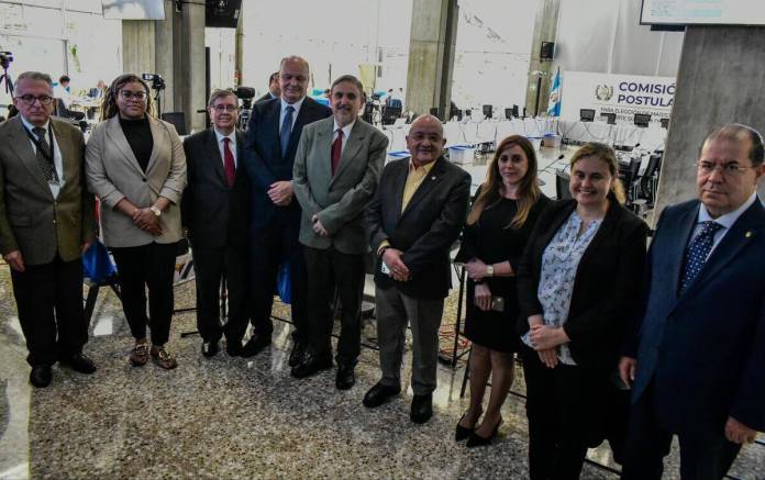 Desde el inicio del proceso de selección de candidatos, la misión de observación de la OEA, acompañó el proceso. Foto: Daniel Ramírez