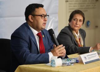 Digitalizar los servicios de la DGT es un reto de la nueva Directora Ana Elizabeth Velásquez. Foto La Hora: CIV