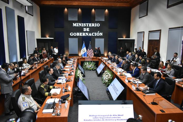 Diálogo Económico de Alto Nivel entre Estados Unidos y Guatemala. Foto Daniel Ramírez.