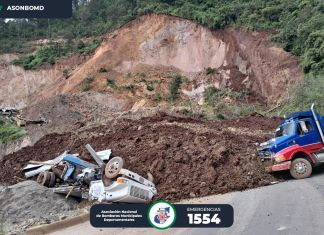 Varios soterrados en deslave ocurrido en Quiché. Foto La Hora: CBMD