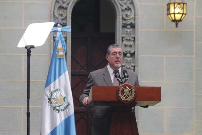 Presidente Bernardo Arévalo se pronunció al respecto de elección de magistrados de la CSJ. Foto: ARCHIVO