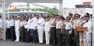 Gobierno de Guatemala recibe buque para fortalecer operaciones de la Marina Nacional. Foto: Gobierno de Guatemala.