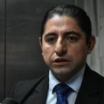 Stuardo Campo continuará en prisión preventiva, pues no hay juez para conocer su petición. Foto: Daniel Ramírez