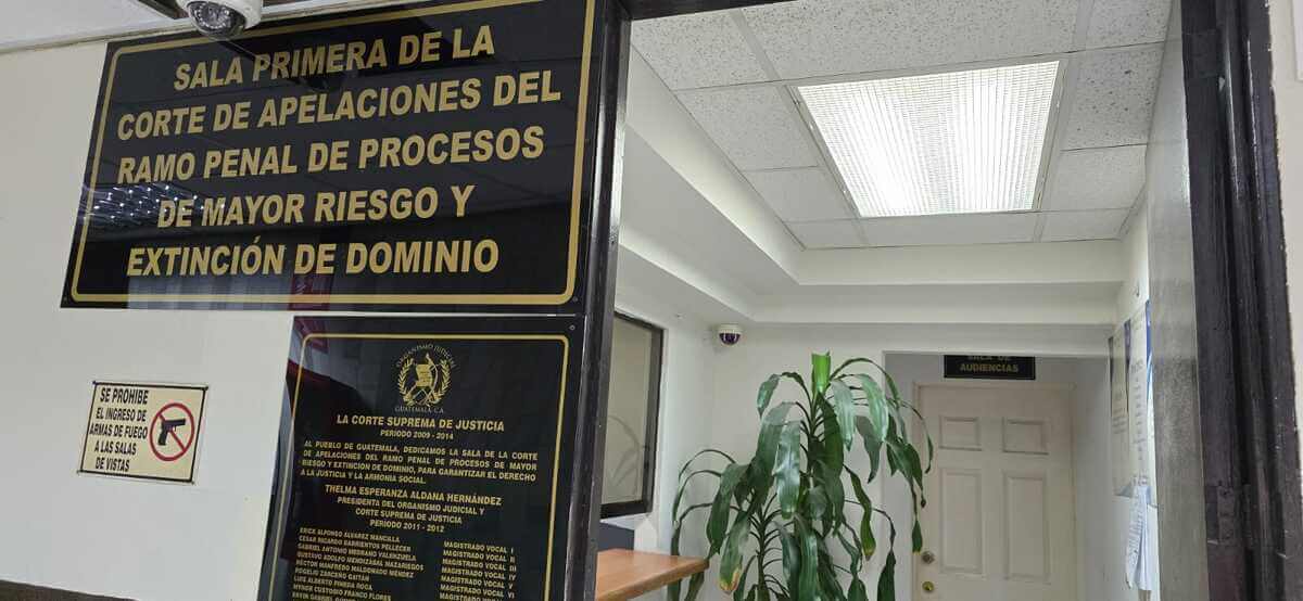 Sala Primera de Apelaciones de Mayor Riesgo urgió a Juez para liberación de implicados. Foto: Sergio Osegueda