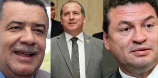 Estuardo Gálvez, Nester Vásquez y Roberto López Villatoro. Archivo La Hora