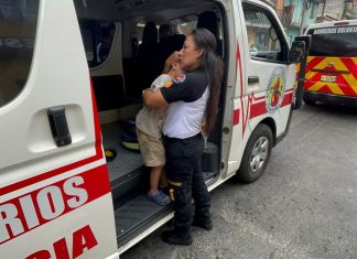 Menor resultó ileso de ataque armado en zona 6, de Mixco. Foto La Hora: Cortesía