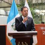Presidente del Organismo Judicial, Oscar Cruz, presento informe de trabajo de los 10 meses. Foto La Hora: Organismo Judicial.