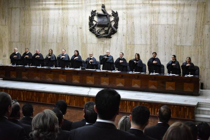 CSJ tomo posesión de sus cargos el 13 de octubre. Foto La Hora: Daniel Ramírez