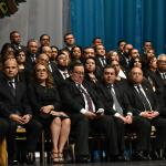 Magistrados de Salas de Apelaciones fueron juramentados por CSJ el 13 de octubre. Foto La Hora: Daniel Ramírez.