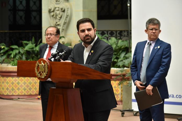 Secretario de Comunicación de la presidencia se pronuncio por captura del Magistrado electo Ramiro Muñoz. Foto La Hora: Daniel Ramírez