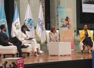 Conversatorio por el día mundial del alimento, por futuro mejor. Foto La Hora: José Orozco.