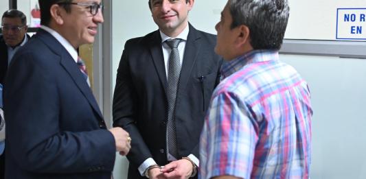 Tribunal Décimo de Sentencia Penal conocerá juicio contra Stuardo Campo. Foto La Hora: Fabricio Alonzo