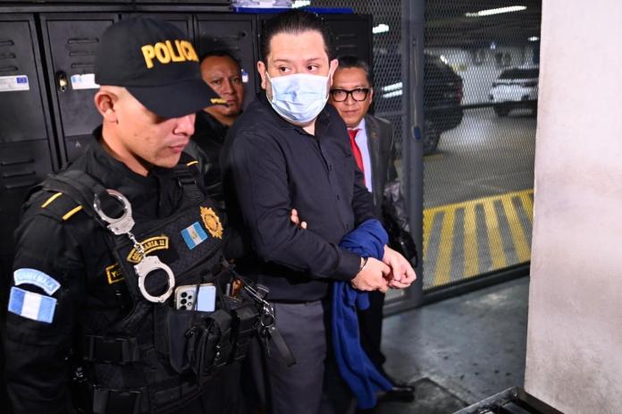 Ramiro Muñoz permanecerá en carceletas hasta solventar su situación legal. Foto La Hora: Fabricio Alonzo