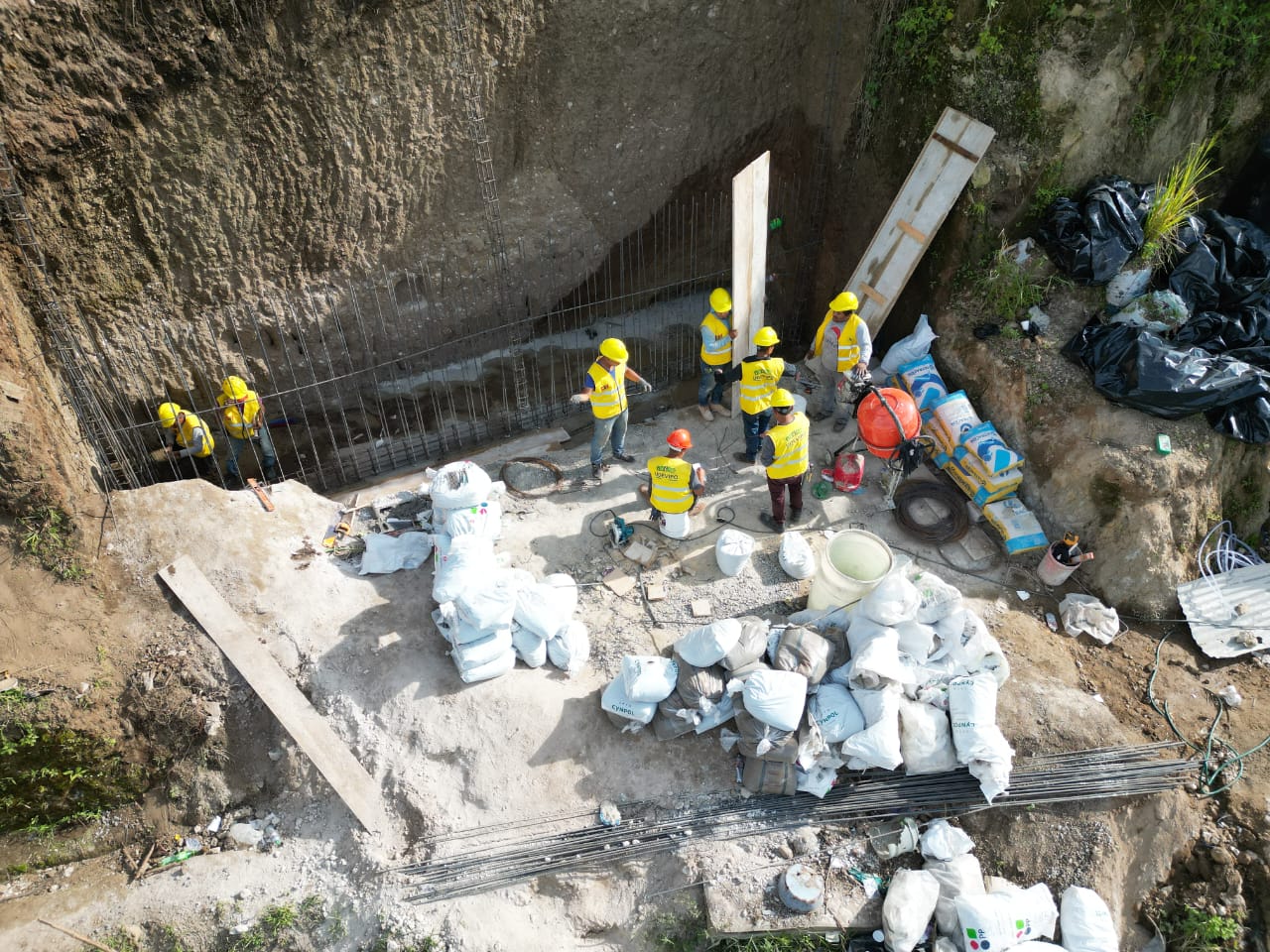 CIV construirá 55 muros de contención para evitar deslizamientos. Foto La Hora: CIV