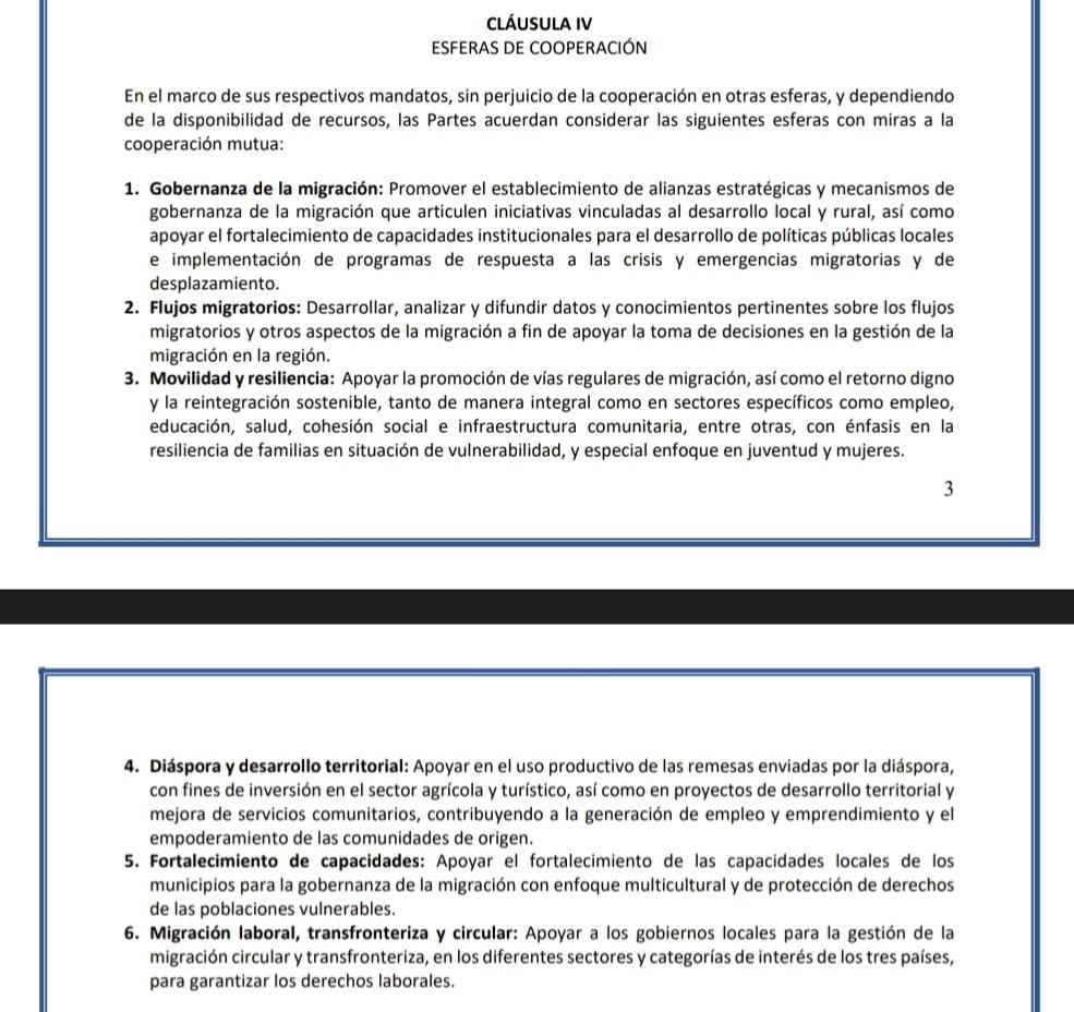 Acuerdos entre Honduras, Guatemala y El Salvador en el CTPT. Foto La Hora: Captura de Pantalla.