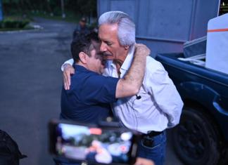 José Rubén Zamora abandonó la prisión de la base militar Mariscal Zavala. Foto La Hora: Fabricio Alonzo