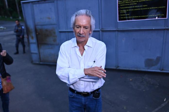 Jose RubÃ©n Zamora recuperÃ³ su libertad el pasado sÃ¡bado. Foto: Fabricio Alonzo