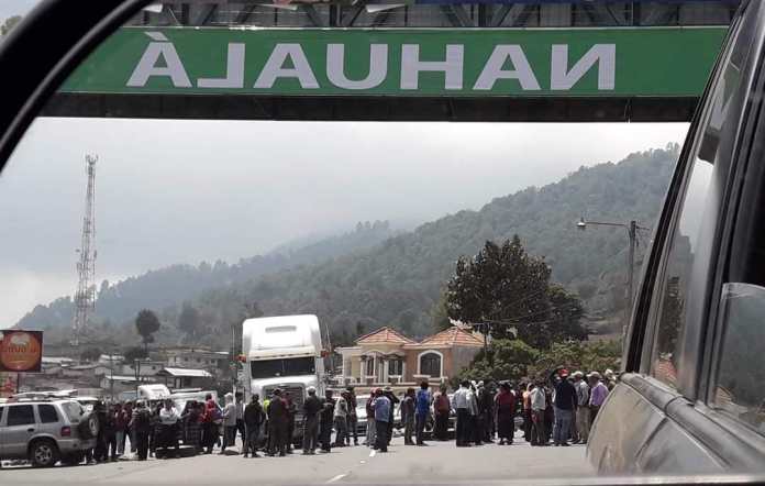 Pobladores de Nahuala planifican protesta para esta semana: Foto: Fredy De LeÃ³n