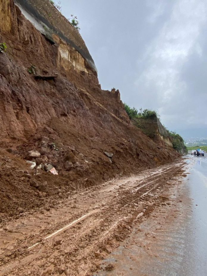 Derrumbe Libramiento de Chimaltenango