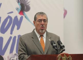 El presidente Bernardo Arévalo, recibirá los avances del trabajo del nuevo gabinete. Foto La Hora: José Orozco.