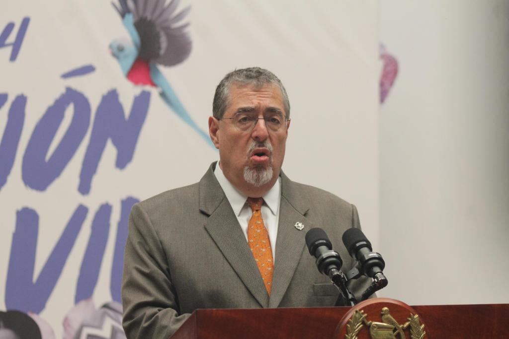 El presidente Bernardo Arévalo, recibirá los avances del trabajo del nuevo gabinete. Foto La Hora: José Orozco.