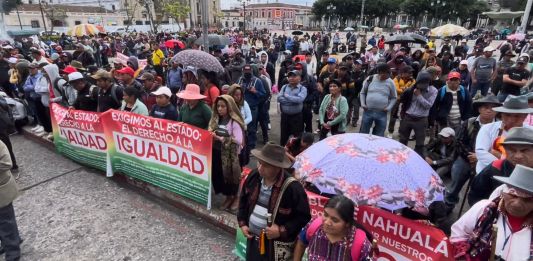 Protestas Nahualá