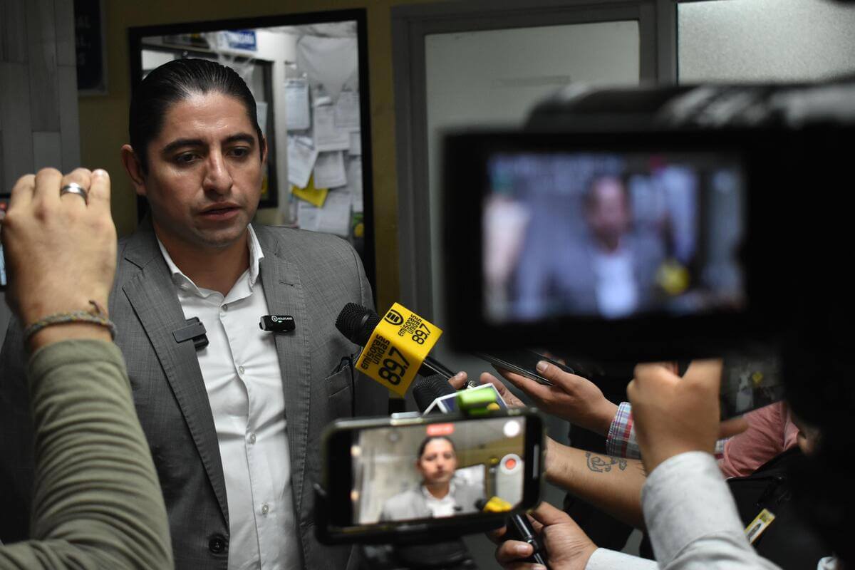 Audiencia para Stuardo Campo fue suspendida una vez más. Foto La Hora: Daniel Ramírez.