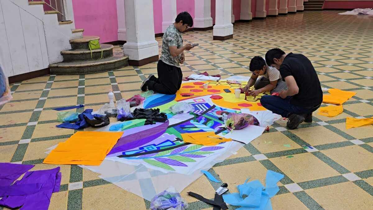 Semanas de esfuerzo, se ven reflejados en el grupo Corazón Juvenil. Foto La Hora: Sergio Osegueda