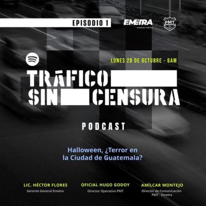 "Tráfico sin censura", el nuevo pódcast de la PMT Y EMETRA