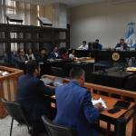 Juzgado de Mayor Riesgo B realiza audiencia de primera declaración contra "Los RS". Foto La Hora: Daniel Ramírez