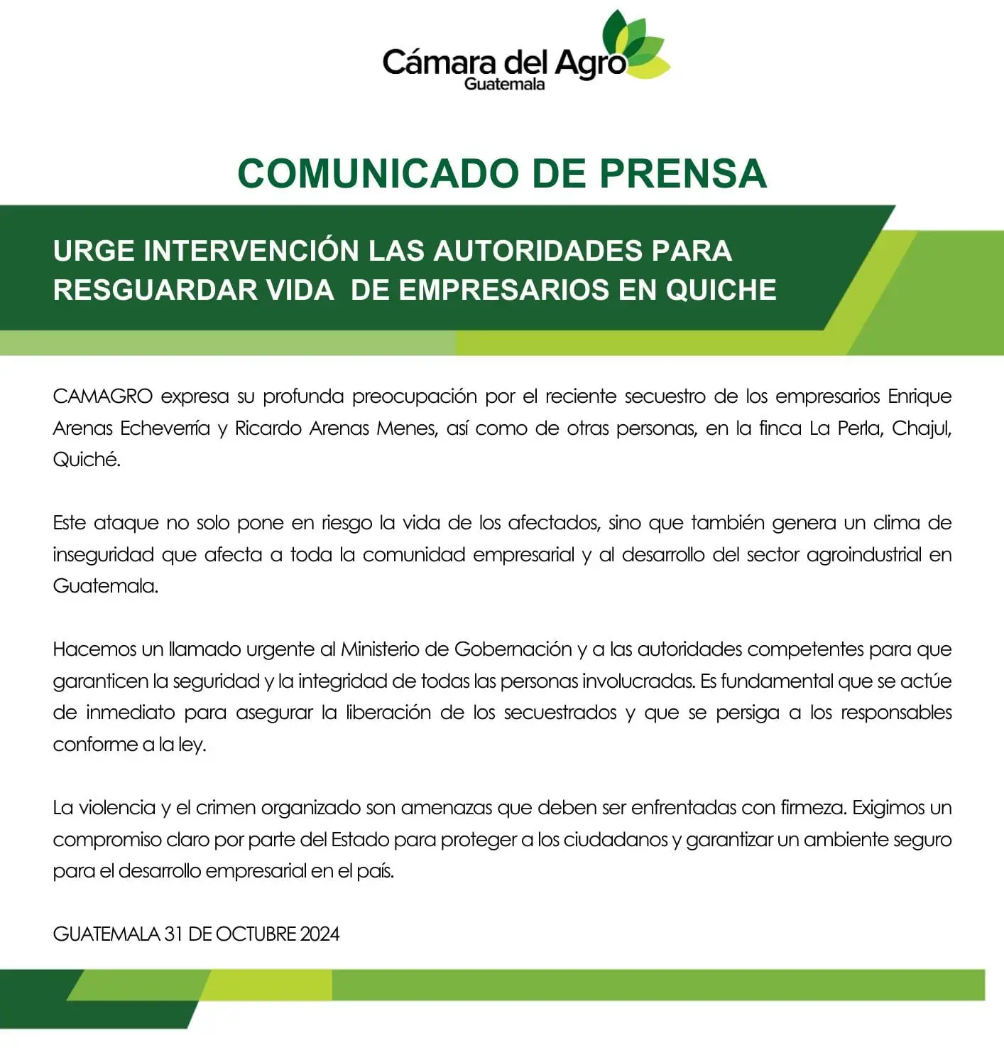 Comunicado