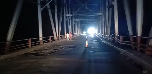 El puente Nahualte fue cerrado. Foto: Chicacao informa