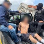 Capturado por tener dos órdenes de captura, por violación y asesinato. Foto La Hora: PNC