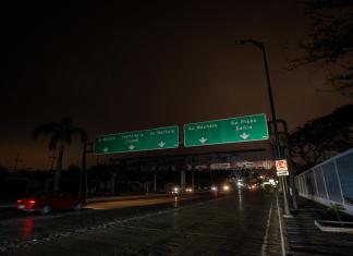 Sin luz en un sector de Ecuador