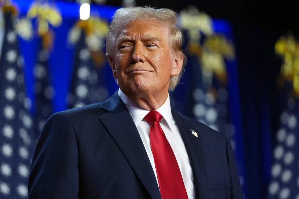 Presidente electo de los Estados Unidos, Donald Trump. Foto La Hora: (Foto AP/Evan Vucci)