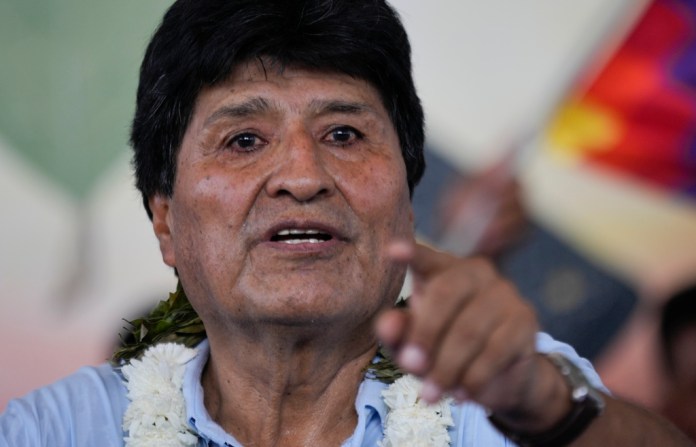 BOLIVIA-MORALES Foto La Hora: AP
