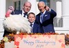 Joe Biden realiza el indulto al pavo en su última temporada navideña en la casa blanca