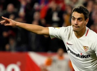 El delantero francés Ben Yedder. EFE/Raúl Caro Cadenas/Archivo