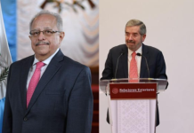 Ministros de Relaciones Exteriores de Guatemala y México