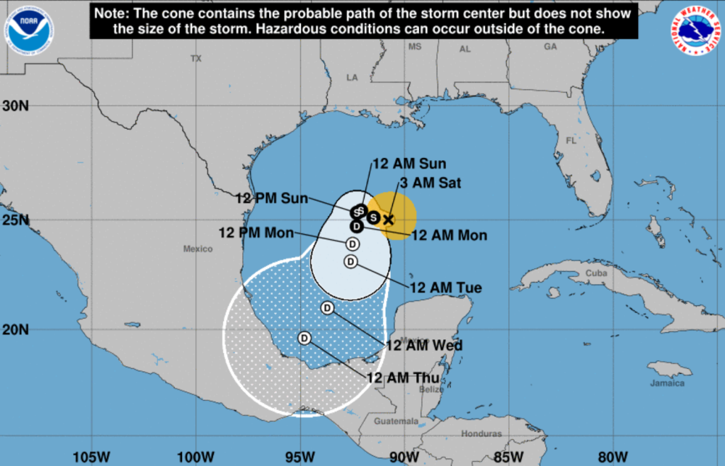 tormenta tropical Rafael