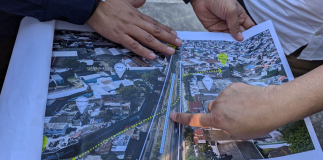Proyecto del metro en la ciudad