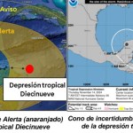 El Insivumeh emite alerta por depresión 19, que se acerca a Izabal.
