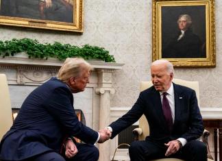 Reunión entre Donald Trump y Joe Biden